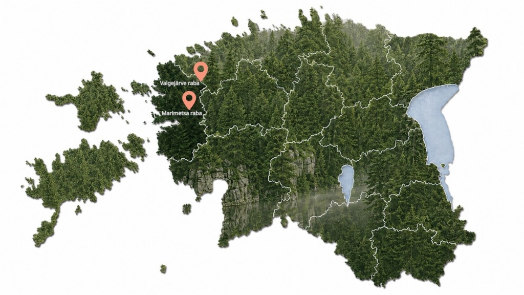 Läänemaa rabad: Marimetsa ja Valgejärve raba