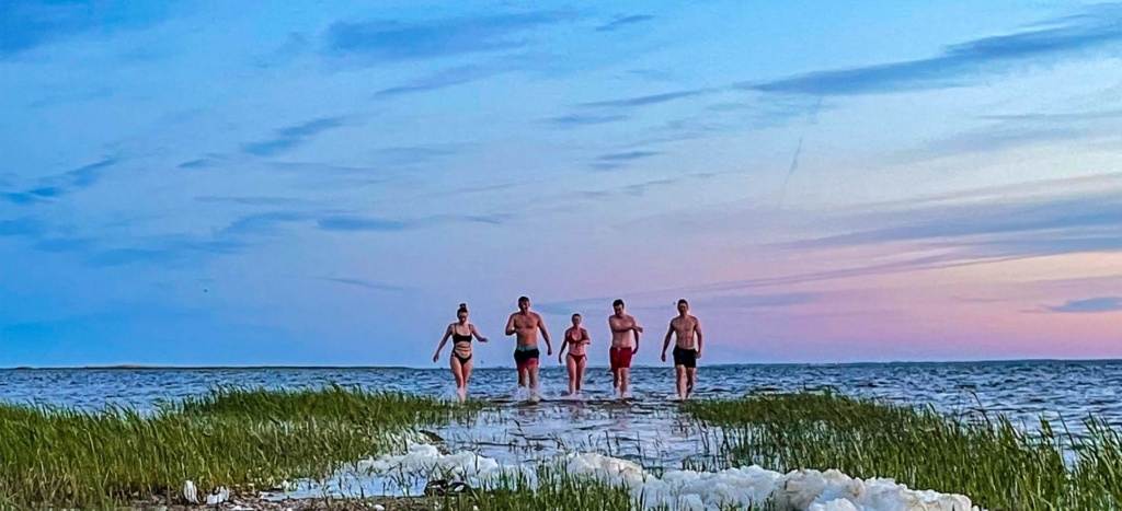 Vormsi saar: panoraam rannast