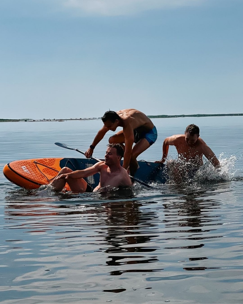 Supilauasõit Vormsi lahel