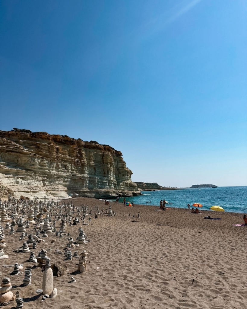 Küpros: White river beach