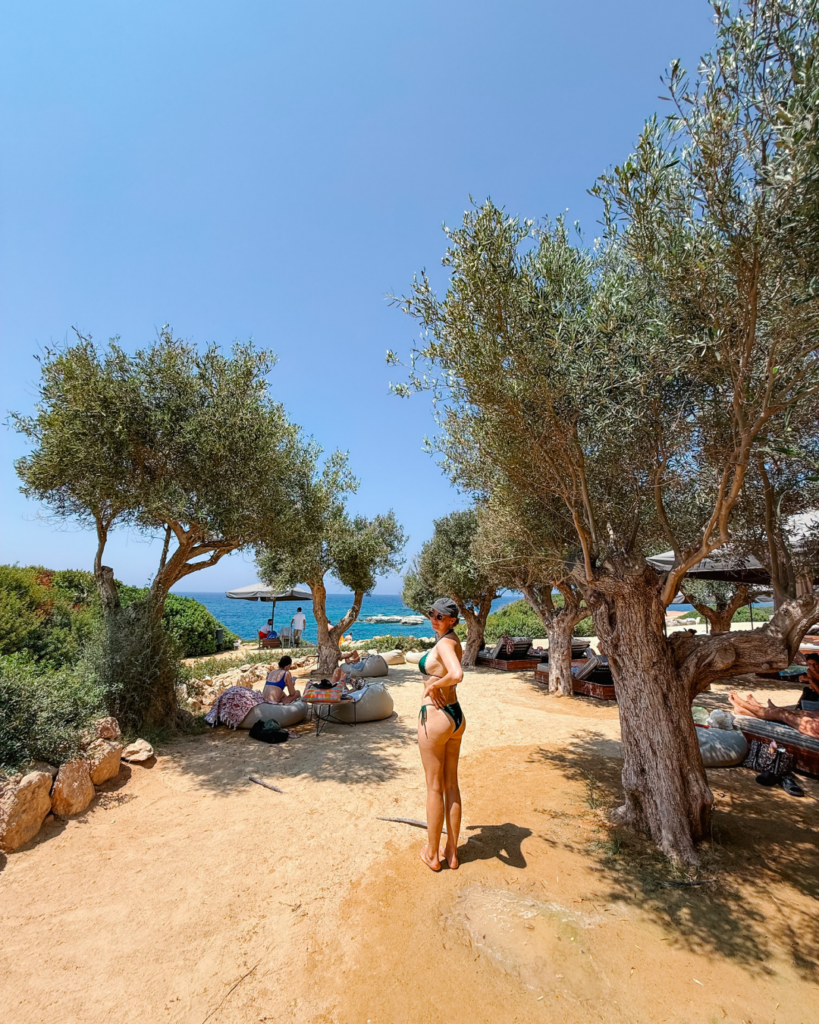 Küpros, Paphos: Olive tree beach ja vaade merele